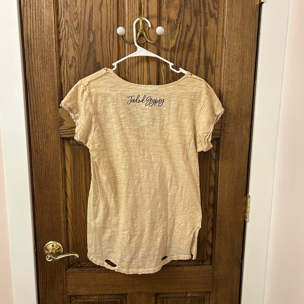 Jaded Gypsy Wild Heart Gypsy Soul Graphic Tee Small/Medium - Picture 7 of 10